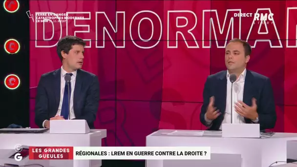 "Vous êtes la droite balladurienne !" : Le tacle de Charles Consigny à Julien Denormandie