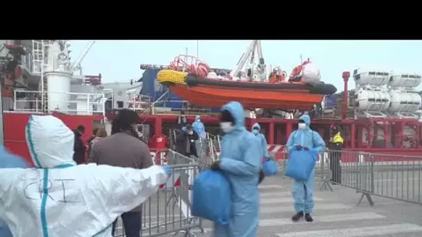 Italie : Ravenne accueille à nouveau l'Ocean Viking et ses rescapés