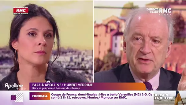 Védrine : ""Depuis le début, la position d'Emmanuel Macron est excellente"