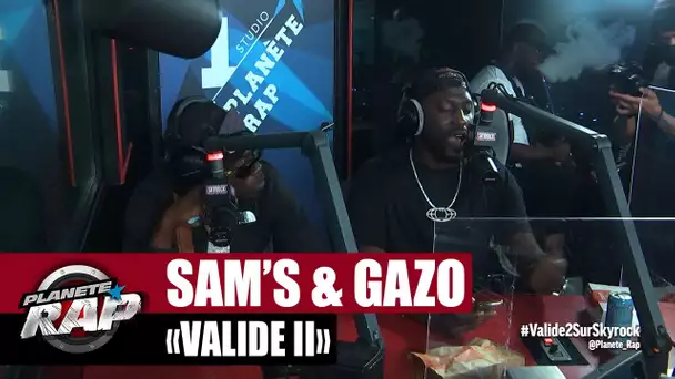 Sam's feat. Bosh & Gazo "Validé II" #PlanèteRap
