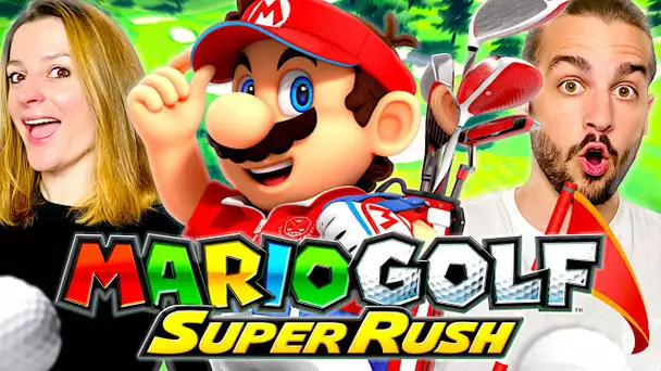 ON DEVIENT DES PROS DU GOLF ! MARIO GOLF SUPER RUSH NINTENDO SWITCH !