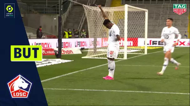 But Jonathan Christian DAVID (60' - LOSC LILLE) RC LENS - LOSC LILLE (0-3) 20/21