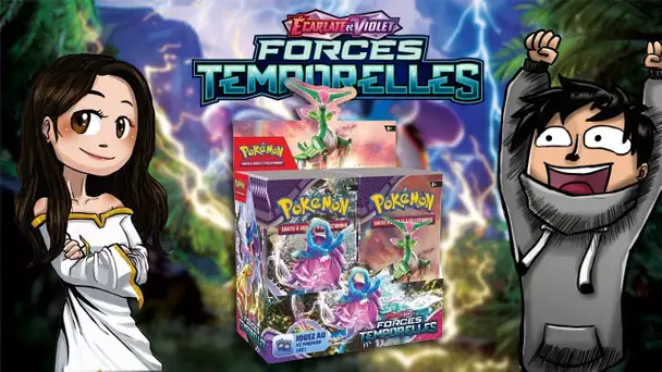 WORLD PREMIERE POKEMON EV05 | FORCES TEMPORELLES 🔥⚡🌊 | DÉCOUVERTE ! ft @MsBgirl45