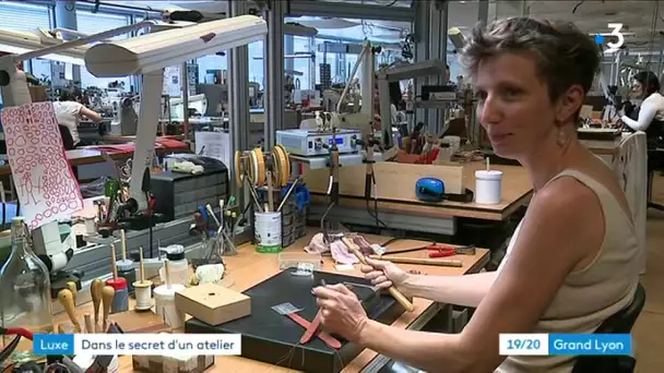 Lyon - La Maison Hermès expose le savoir-faire de ses artisans