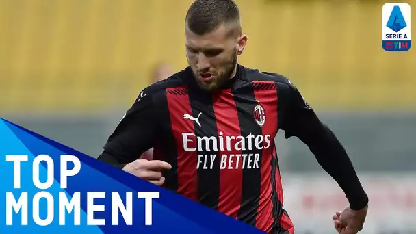 Rebic scores into the top corner on Zlatan's assist! | Parma 1-3 Milan | Top Moment | Serie A TIM