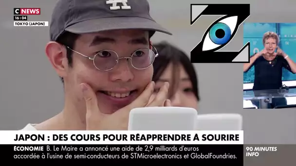 [Zap Télé_2] Masqués pendant 3 ans, des japonais doivent réapprendre à sourire (06/06/23)