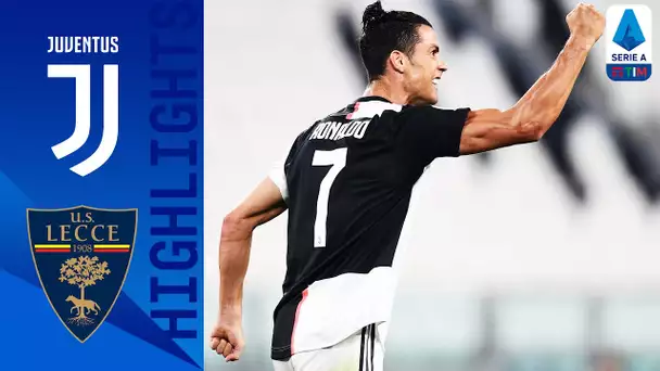 Juventus 4-0 Lecce | La Juve fa poker al Lecce e vola a +7 | Serie A TIM