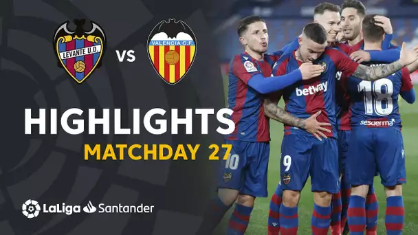 Highlights Levante UD vs Valencia CF (1-0)
