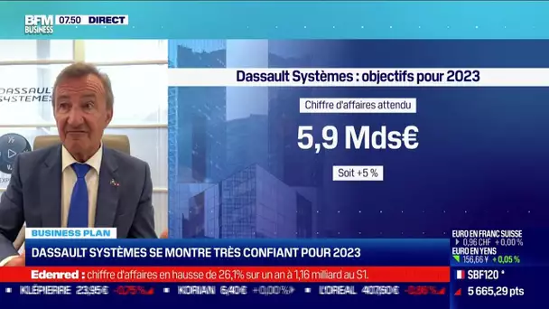 Bernard Charlès (Dassault Systèmes) : Dassault Systèmes se montre très confiant pour 2023