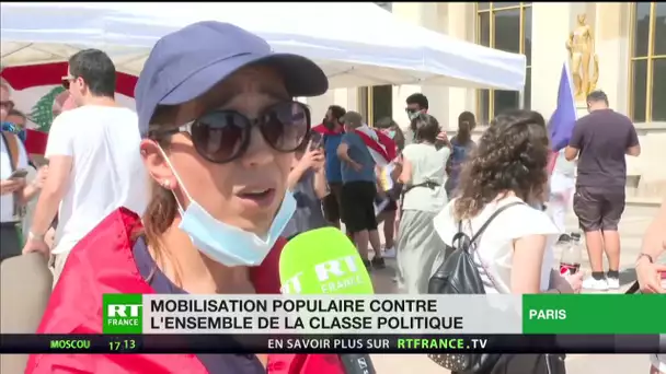 Paris : La communauté libanaise rassemblée place du Trocadéro