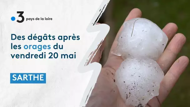 Des dégâts en Sarthe après les orages de vendredi 20 mars