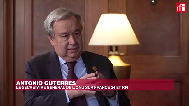 Antonio Guterres a «l’espoir» d’un cessez-le-feu rapide en Libye