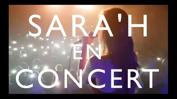 SARA'H EN CONCERT - FRENCH COVER TOUR