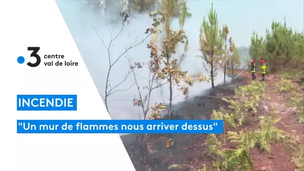 Témoignages : 2 pompiers du Cher racontent l'enfer des incendies en Gironde