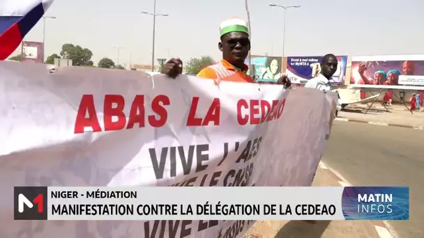 Niger-médiation : manifestation contre la délégation de la CEDEAO