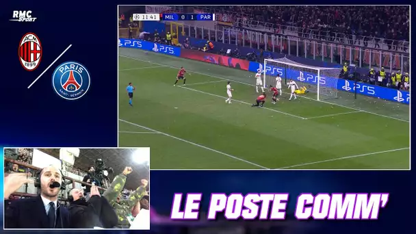 AC Milan 2-1 PSG : Le poste comm RMC Sport