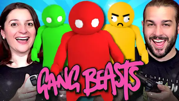 GUILLAUME VS KIM SUR GANG BEASTS !