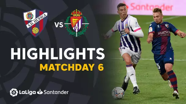 Highlights SD Huesca vs Real Valladolid (2-2)