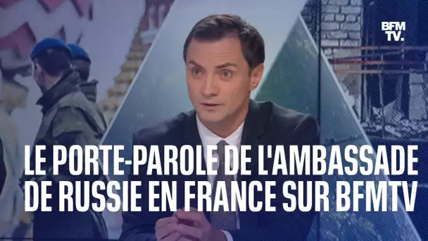 Guerre en Ukraine: le porte-parole de l'ambassade de Russie en France répond à BFMTV