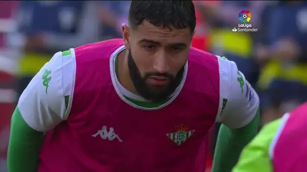 Calentamiento Sevilla FC vs Real Betis