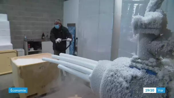 Une entreprise varoise de glace carbonique prête à transporter les vaccins