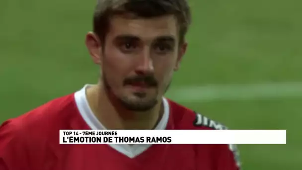 L'émotion de Thomas Ramos