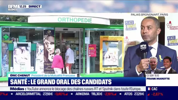 Éric Chenut (Mutualité Française) : Le grand oral des candidats sur les questions de santé