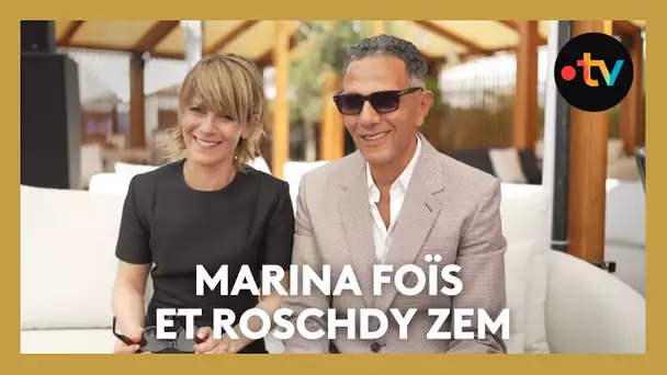 #Cannes2025. Marina Foïs et Roshdy Zem en entretien pour le film "Moi qui t'aimais" de Diane Kurys