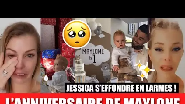 JESSICA S’EFFONDRE EN LARMES LORS DE L’ANNIVERSAIRE DE MAYLONE ! 👶🏼 ELLE SE CONFIE AVEC THIBAULT