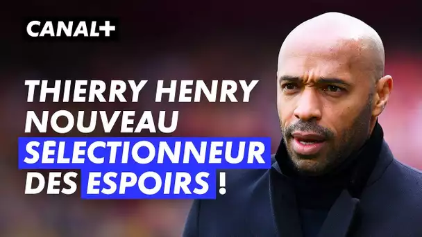 Thierry Henry avec l'EDF espoirs, la nouvelle expérience de "Titi"