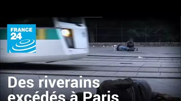 Au nord-est de Paris, les riverains excédés par la présence de toxicomanes, accros au crack