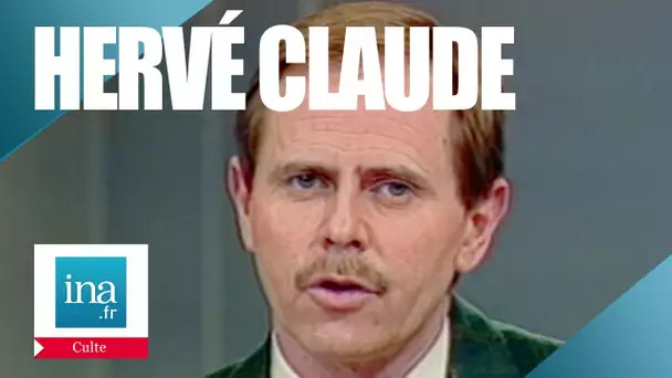 Quand Hervé Claude termine son JT sous la table | Archive INA