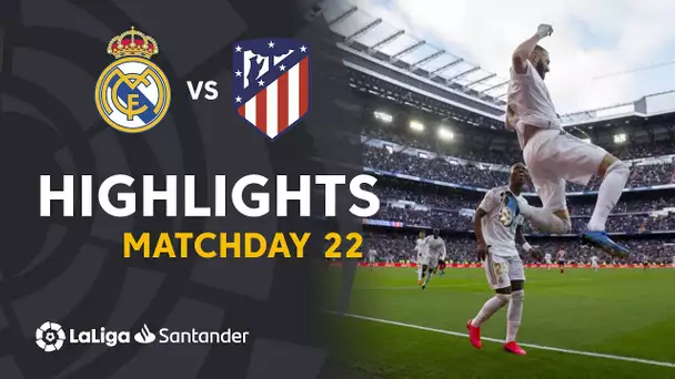 Highlights Real Madrid vs Atlético de Madrid (1-0)
