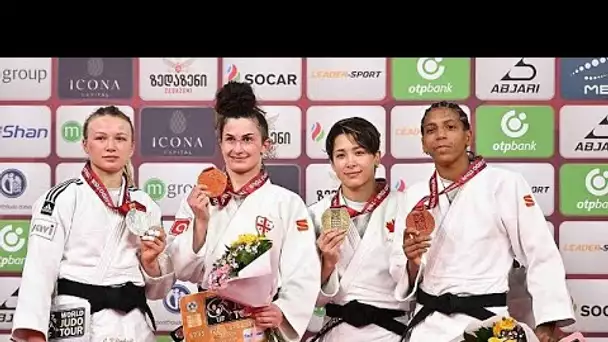 La Géorgie remporte l'or lors de la première journée du Grand Chelem de Judo à Tbilissi