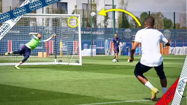 Shooting Contest Between PSG Players 🔴🔵