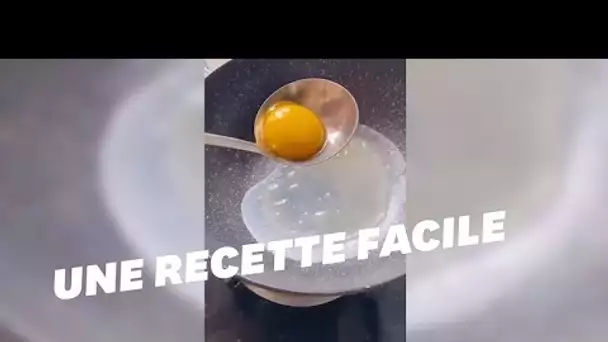 Saurez-vous faire cette "crêpe" d'oeufs ?