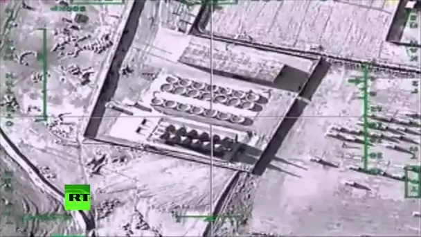 L&#039;aviation russe bombarde une installation de stockage de pétrole près de Raqqa