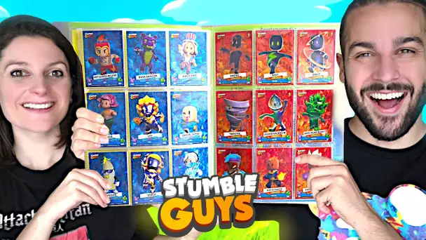 ON DOIT FINIR LA COLLECTION DE CARTES STUMBLE GUYS A 100% ! PACK OPENING STUMBLE GUYS