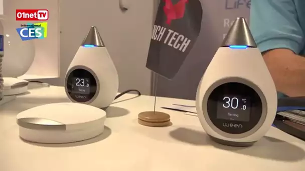 Ween, le thermostat qui détecte votre présence grâce à votre smartphone - CES 2016