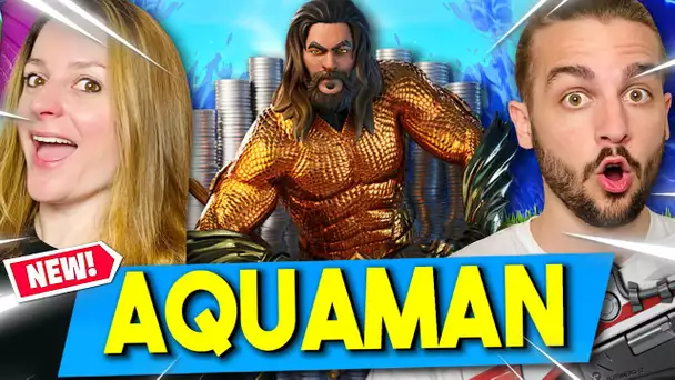 ON DÉBLOQUE AQUAMAN SUR FORTNITE ! FORTNITE DUO FR