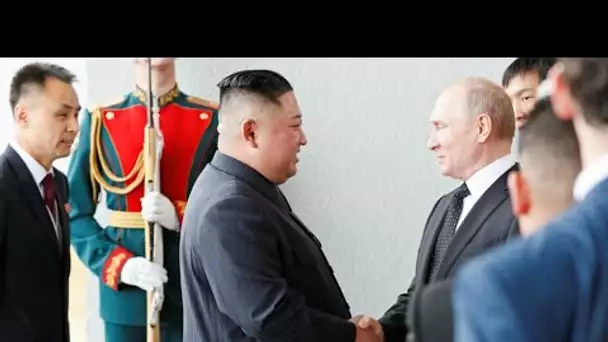 Vladimir Poutine et Kim Jong-un affichent leur volonté de renforcer les liens