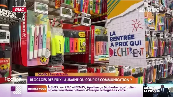 Blocage des prix des fournitures scolaires : aubaine ou coup de communication ?