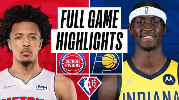 PISTONS at PACERS | FULL GAME HIGHLIGHTS | December 16, 2021