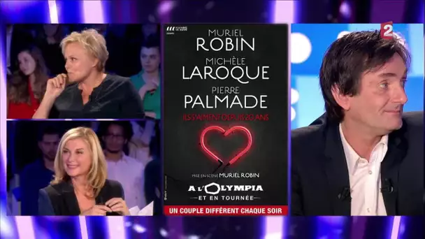 Muriel Robin / Michèle Laroque / Pierre Palmade On n'est pas couché 7 mai 2016 #ONPC