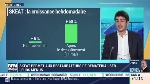 Marc Sarfati (Skeat): Skeat permet aux clients de commander aux restaurants grâce à leur smartphone