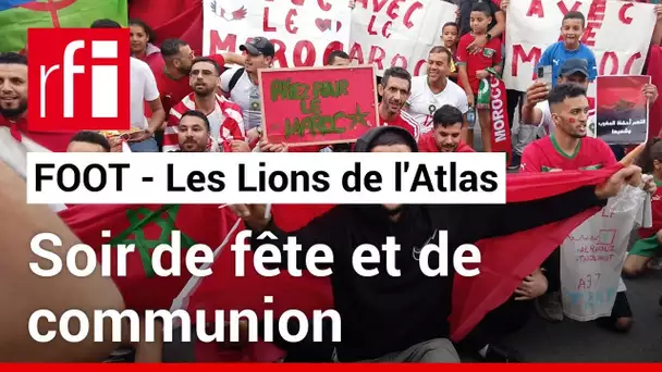 Soir de fête et de communion pour les Lions de l’Atlas • RFI