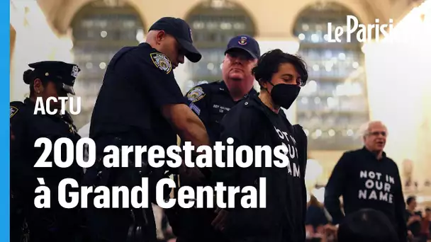 Des centaines d'arrestations à New York pendant la manifestation pour la paix d'un collectif juif