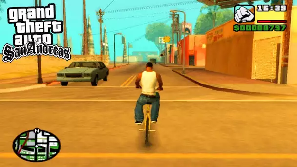 GTA SAN ANDREAS PS4 GAMEPLAY 1080p 60fps (15ans après)