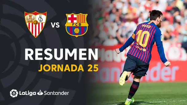 Resumen de FC Barcelona vs Sevilla FC (2-4)