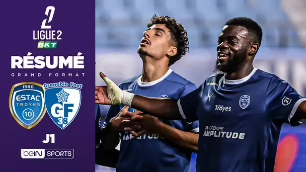 Résumé : Troyes lance bien sa saison contre Grenoble !